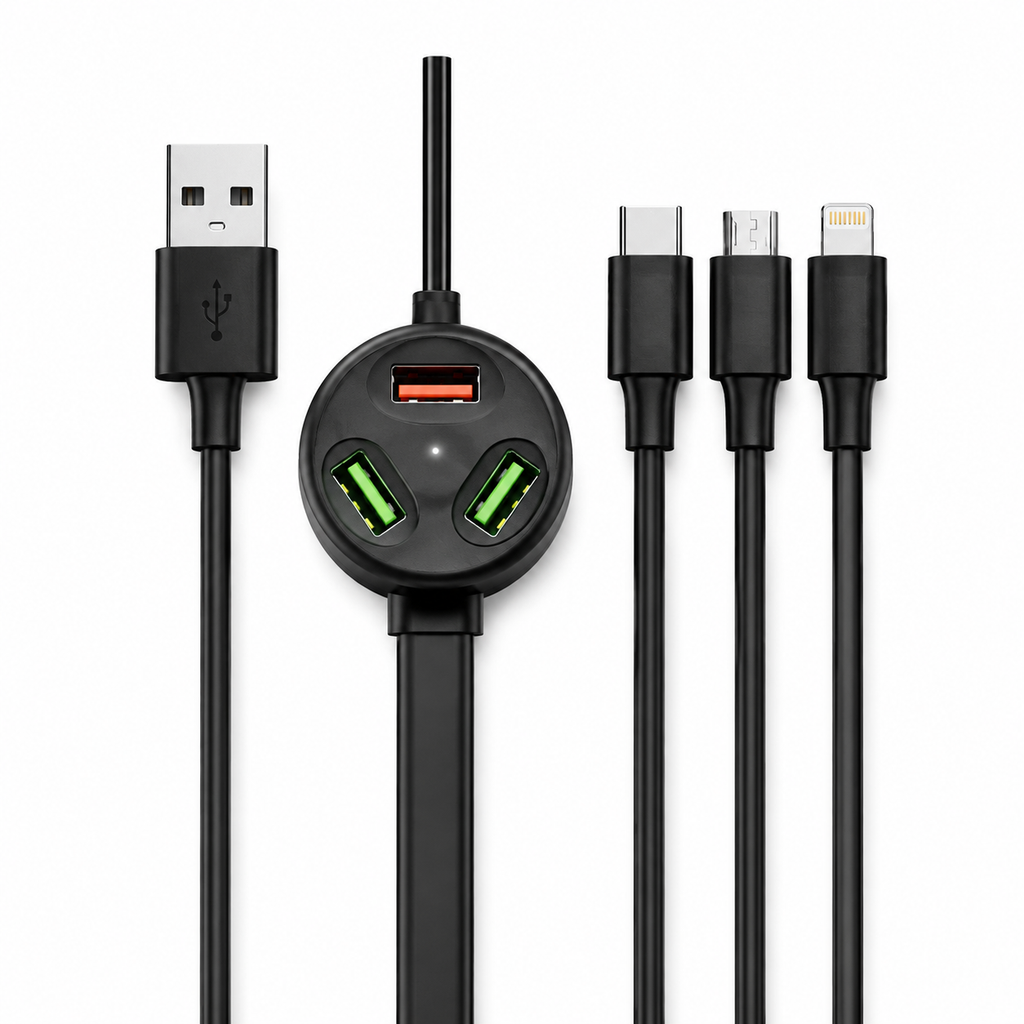 6-in-1 Extended Data Cable