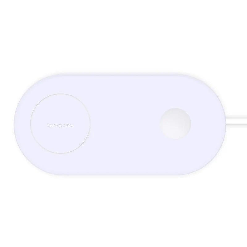 Mobile Phone Dual-charge Wireless Charger Supports Fast Charging Of Two Mobile Phones Wireless Charger